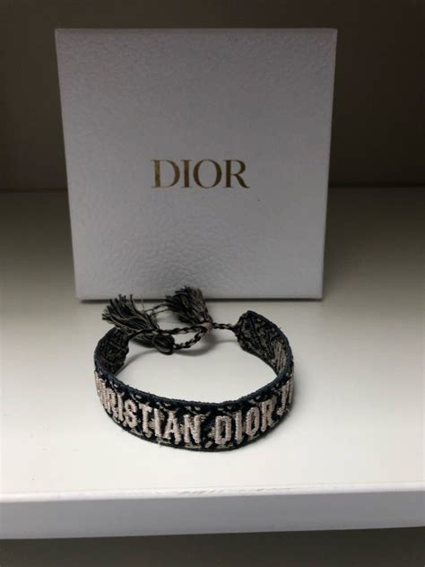 braczlet dior|christian dior studded friendship bracelet.